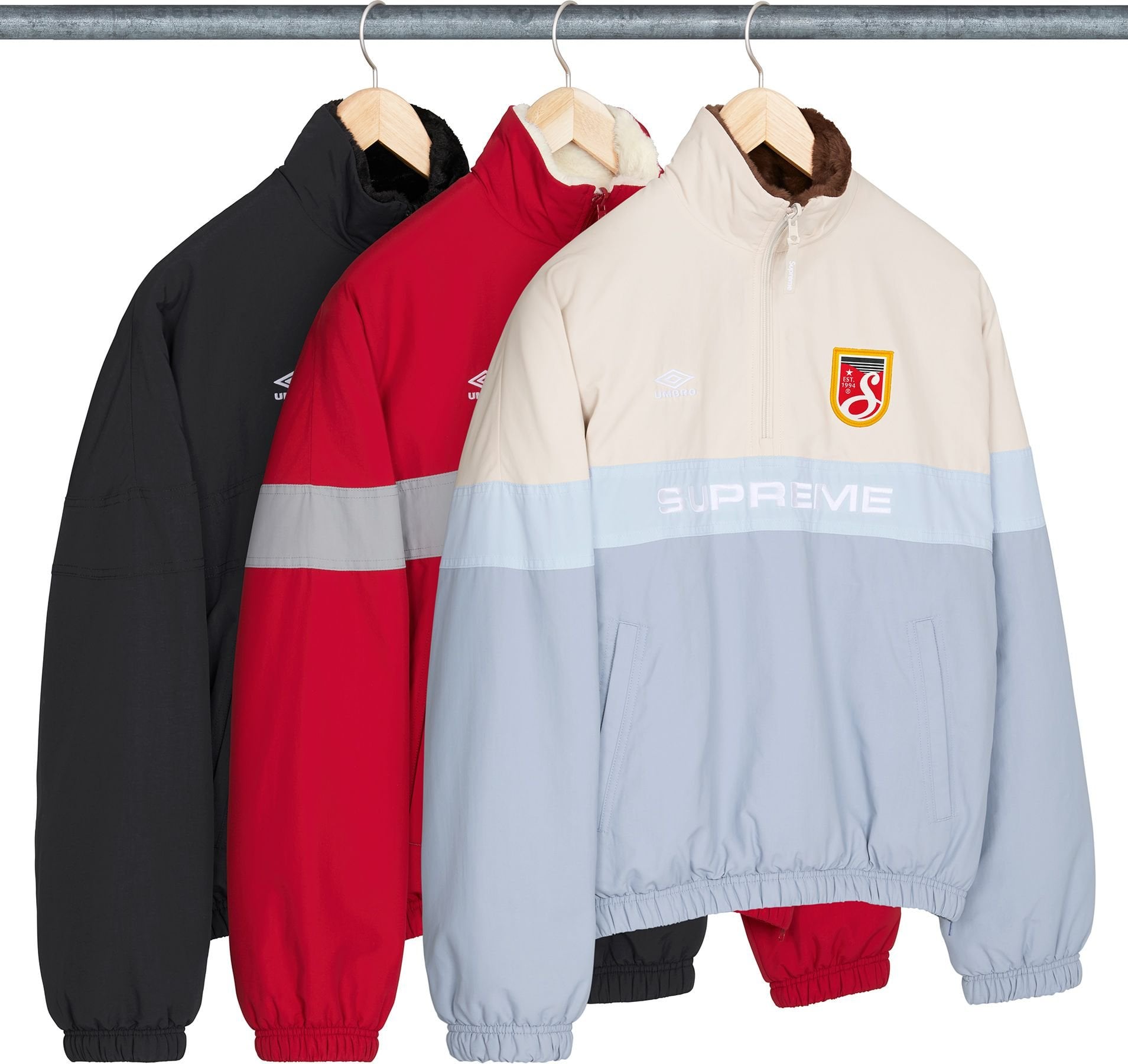 Supreme®/Umbro® Reversible Faux Fur Pullover